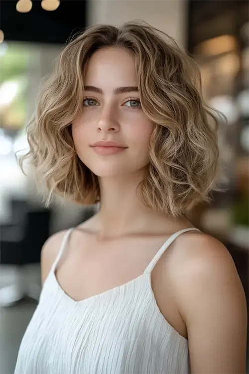 Maravilhoso Corte Curto Para Cabelo Feminino Ondulado Maravilhoso Corte Curto Para Cabelo Feminino Ondulado