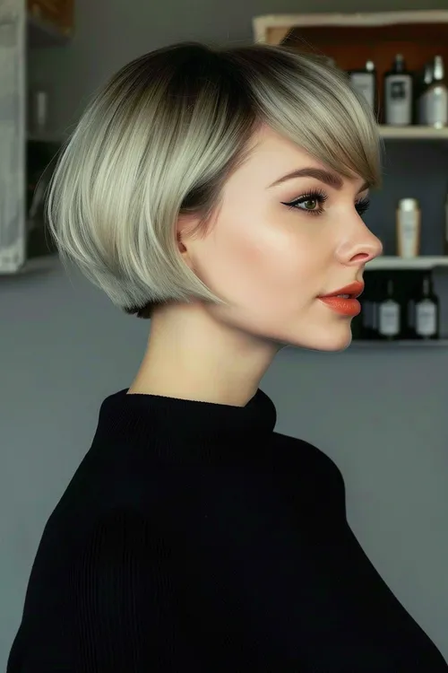 Ideia de Corte Elegante de Cabelo Curto Feminino: Short Bob Ideia de Corte Elegante de Cabelo Curto Feminino: Short Bob