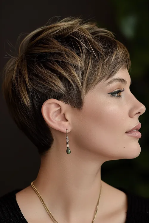 Corte Chique de Cabelo Curto Feminino: Corte Pixie Corte Chique de Cabelo Curto Feminino: Corte Pixie