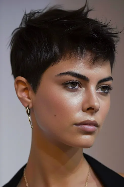 Corte Chique de Cabelo Curto Feminino: Corte Pixie Corte Chique de Cabelo Curto Feminino: Corte Pixie