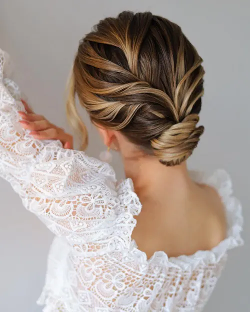 Penteado Elegante Para Festas: Penteado Torcido Elegante Penteado Elegante Para Festas: Penteado Torcido Elegante