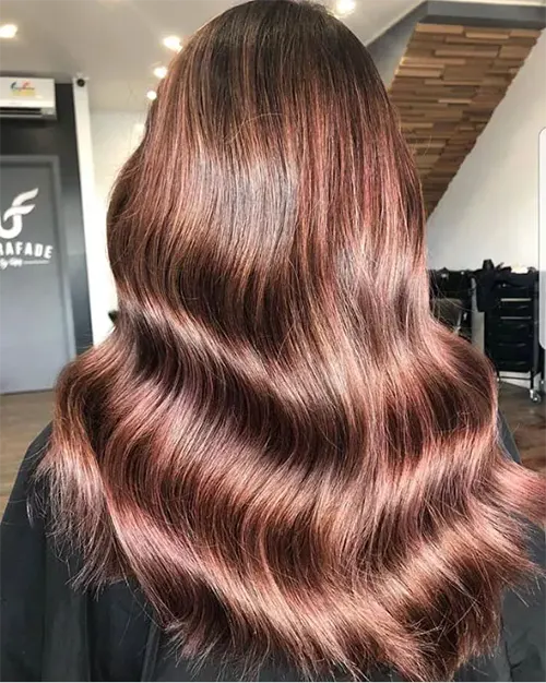 Tons de Cabelo em Alta para 2025: Cabelo Rose Brown Tons de Cabelo em Alta para 2025: Cabelo Rose Brown